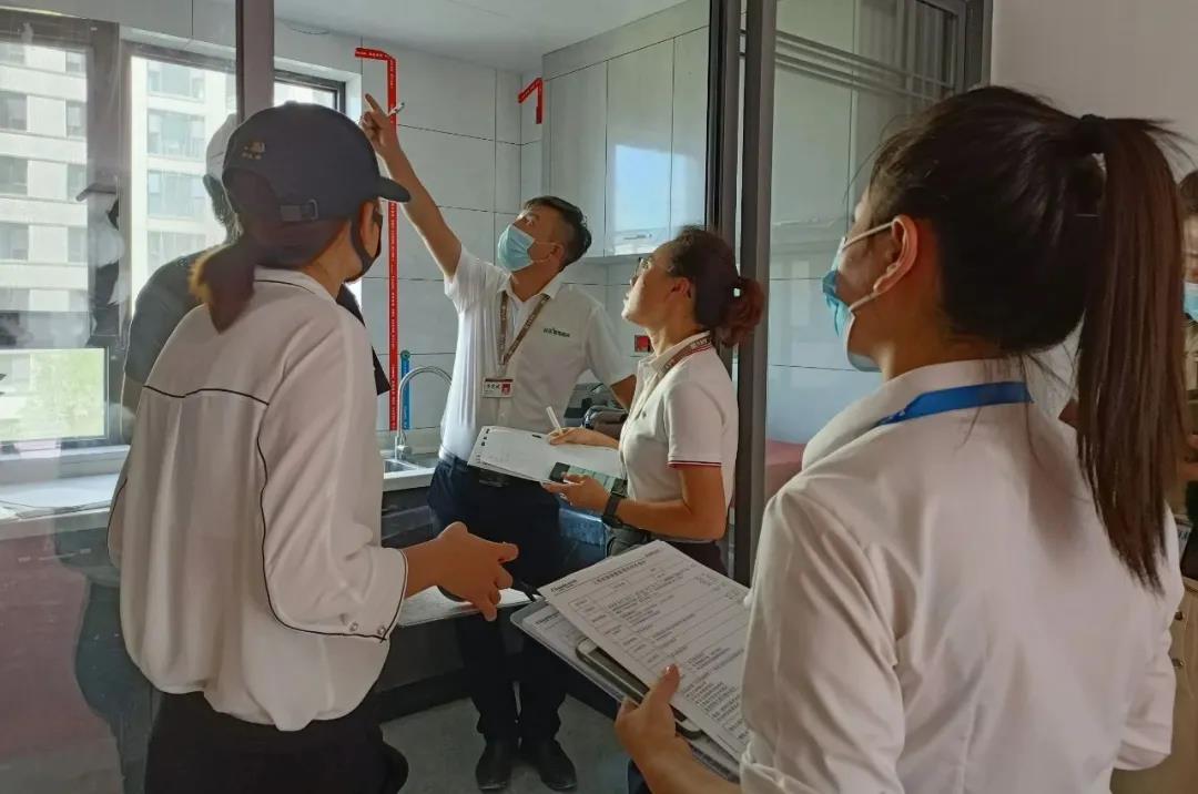 昌禾裝飾【中海悅府】工地聯(lián)檢丨鏡頭紀(jì)實，讓每個工地都禁得住考驗！