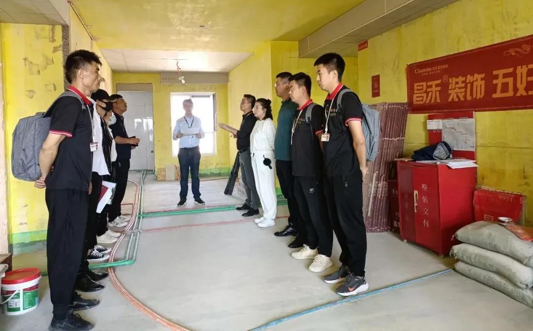 昌禾裝飾【鳳凰華府】工地聯(lián)檢丨鏡頭紀(jì)實，讓每個工地都禁得住考驗！