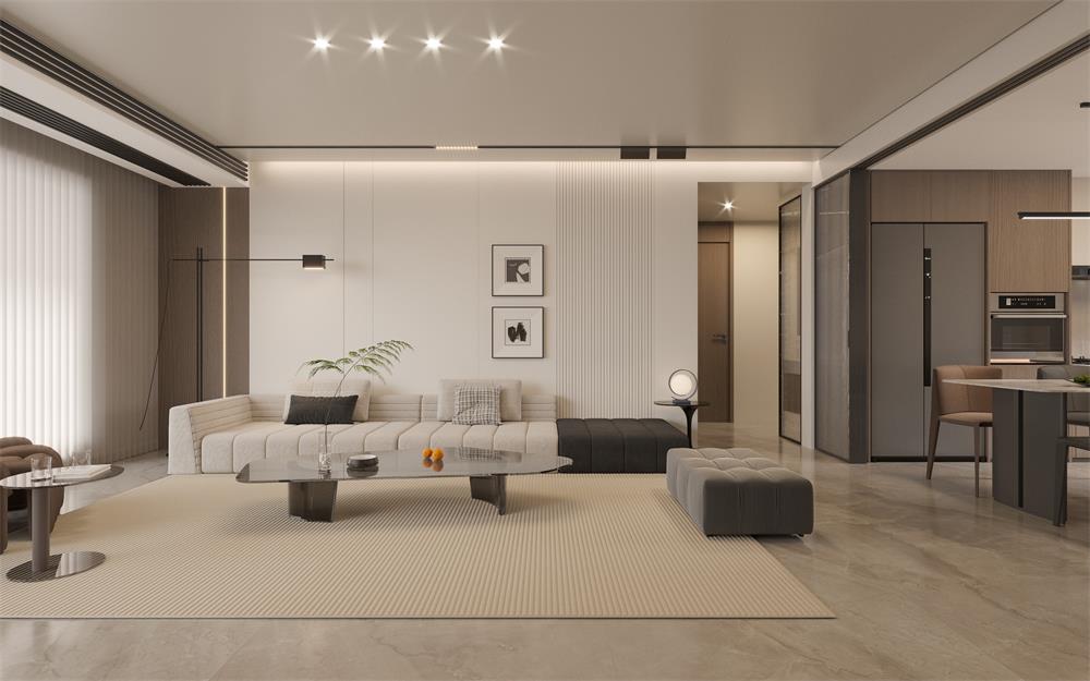 星耀閱海138㎡ | 開放式餐廚新玩法！可開合式LDK一體化，讓家瞬間大兩倍