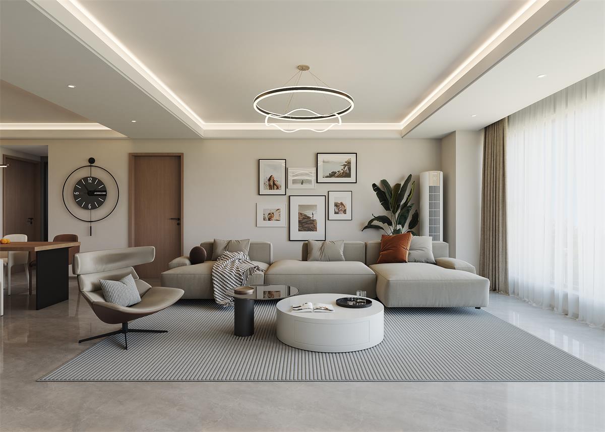 中海華樾 | 萬萬沒想到！這個130㎡簡約風的家，讓幸福感飆升！