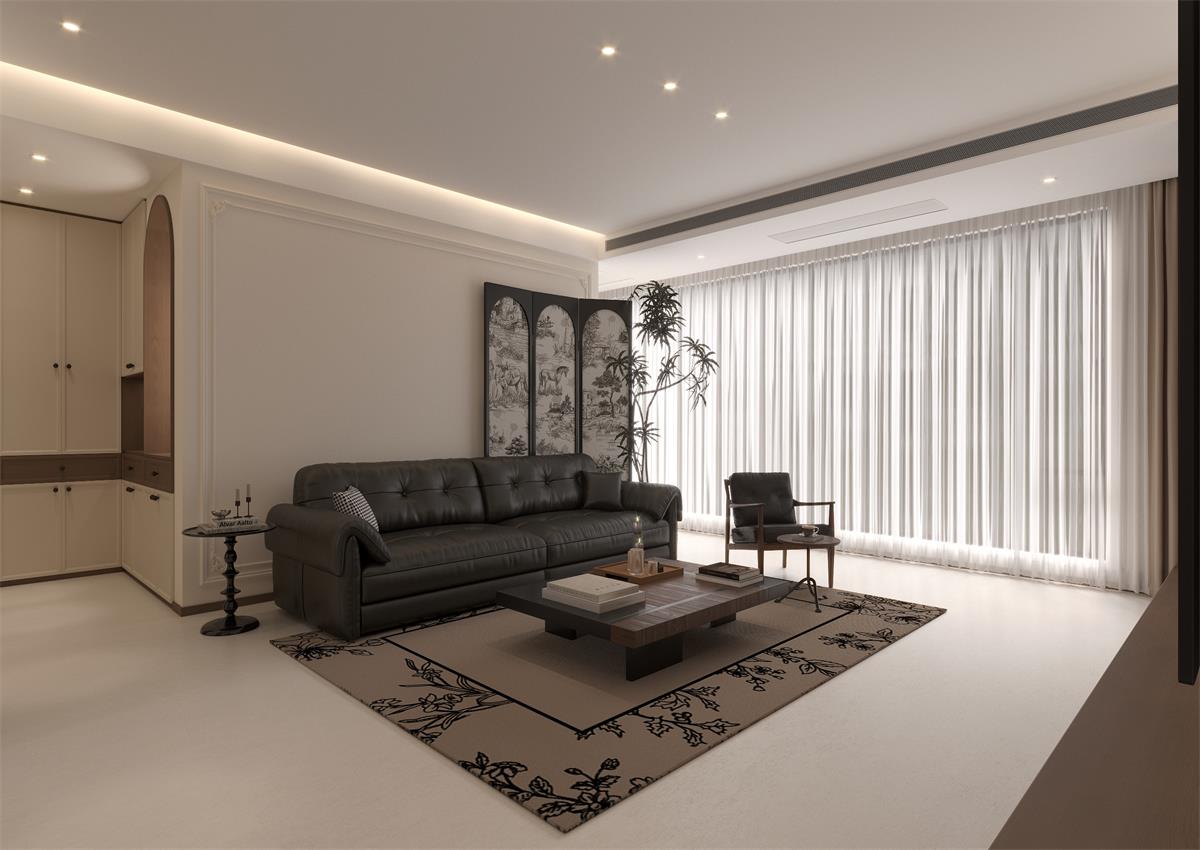 星耀閱海138㎡ | 被法式復(fù)古風(fēng)迷暈了！超強(qiáng)戶(hù)型改造+浪漫氛圍感，這個(gè)家美的太權(quán)威！