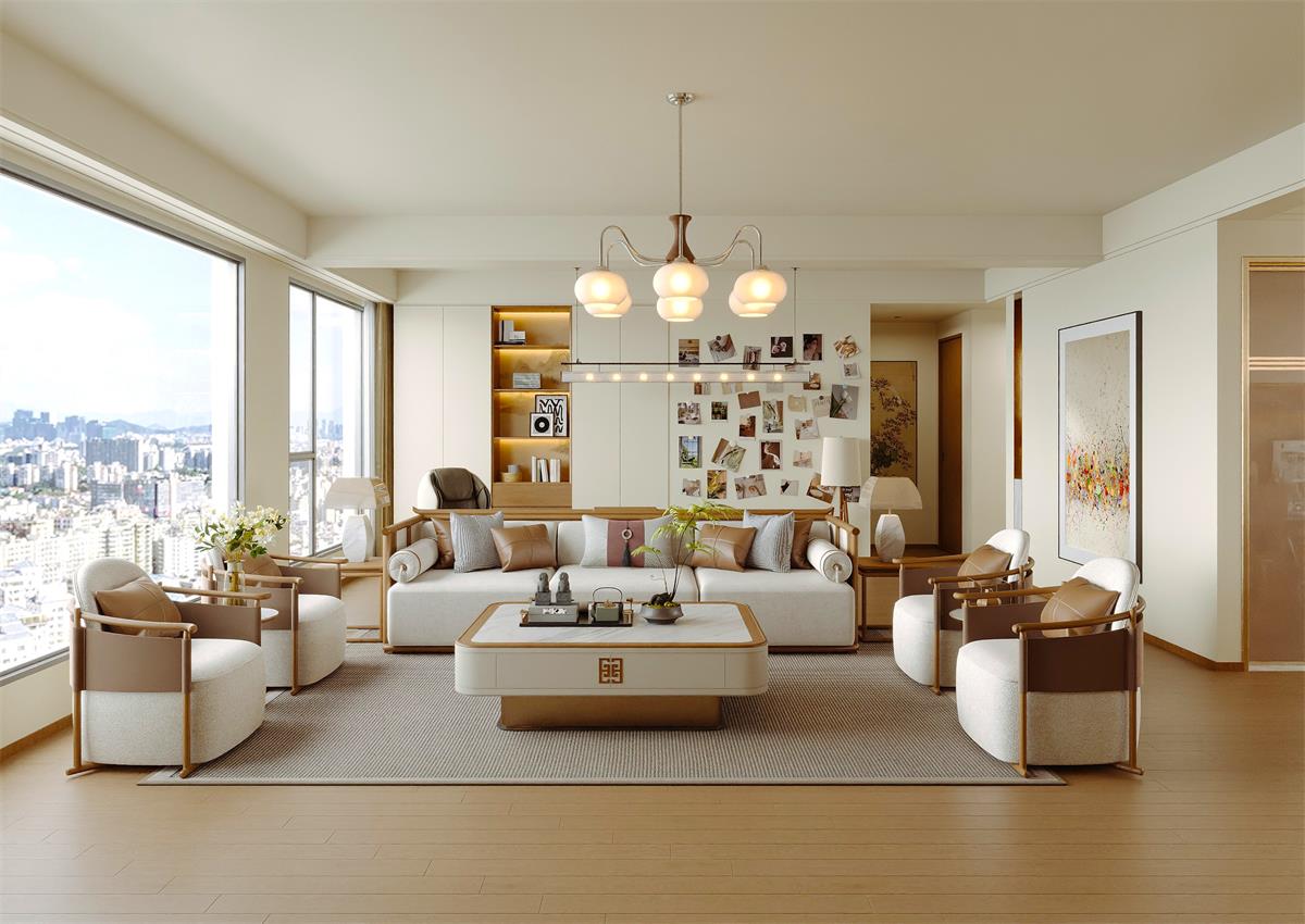 閱麓和院147㎡ | 三線小城的宋式美學(xué)家，有種「柳暗花明」 的松弛寫意