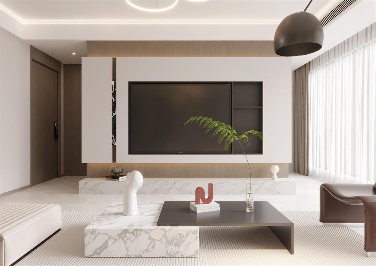 萬科錦曜143㎡ | 中性色調(diào)的自然風(fēng)之家，慢生活的氛圍徹底治愈我了！