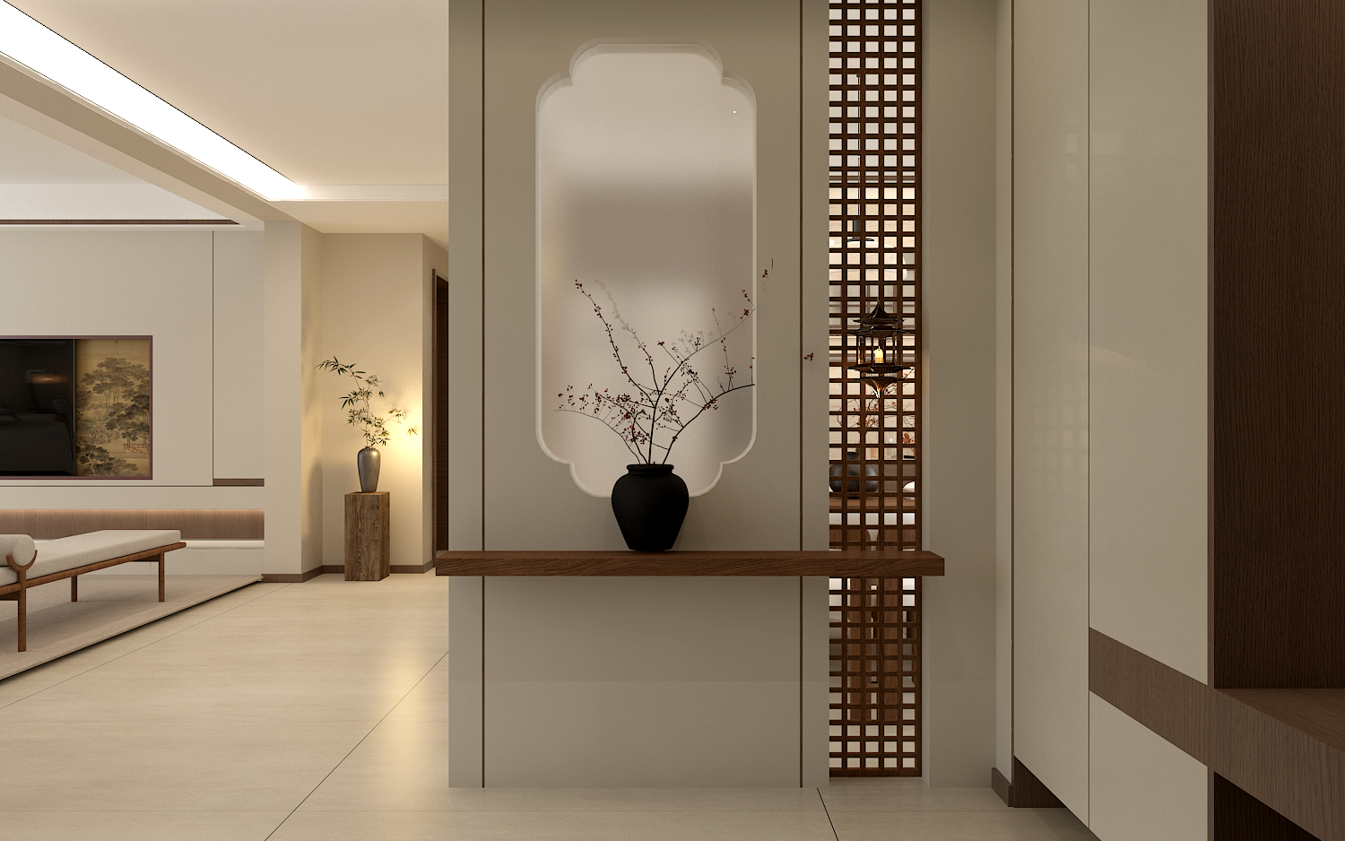 銀稅花園148㎡ | 出租房改造成這樣算不算成功？這個(gè)宋式美學(xué)的家簡(jiǎn)直贏(yíng)麻了！