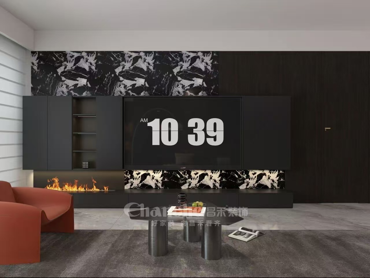 萬科錦曜129㎡ | 當(dāng)初全家都反對(duì)的黑色系極簡(jiǎn)風(fēng)，幸好我堅(jiān)持到底！