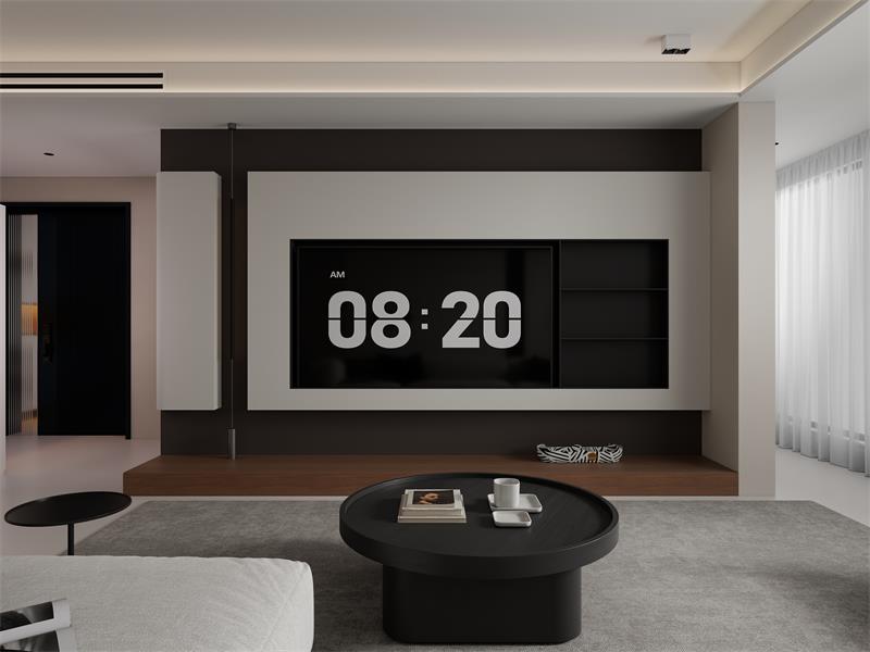 北郡府136㎡ | 不跟風(fēng)、不網(wǎng)紅，這個(gè)高智感的意式極簡(jiǎn)家，百看不厭！