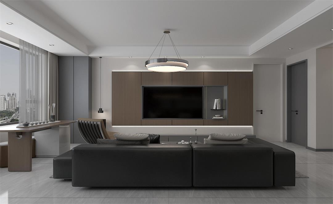 閱麓和院128㎡ | 極簡黑白灰的家，高級卻不高冷！