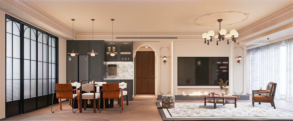 中梁印168㎡ | 絕美法式復(fù)古風(fēng)！二人一貓裝滿日常的松弛與浪漫~