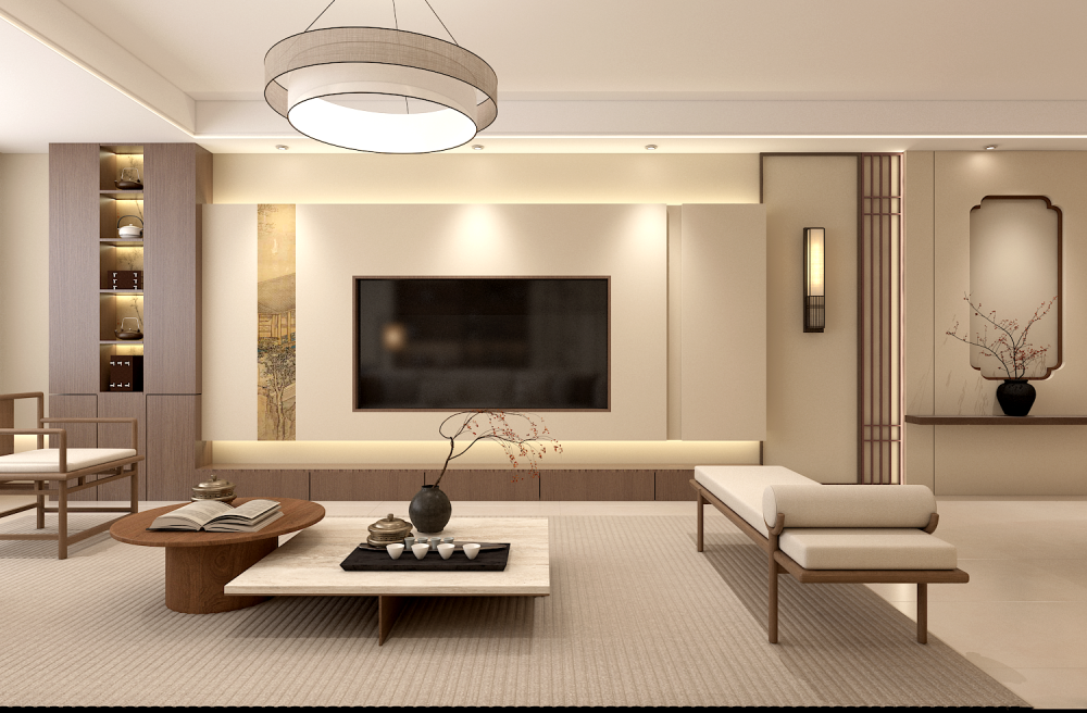 湖光印136㎡ | 宋式美學(xué)的含金量還在上升！直接拿下一家老小