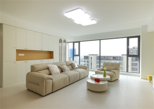 實景 | 萬錦公館143㎡奶油風(fēng)，藏進(jìn)角落里的寫意自然，讓焦慮瞬間清零！