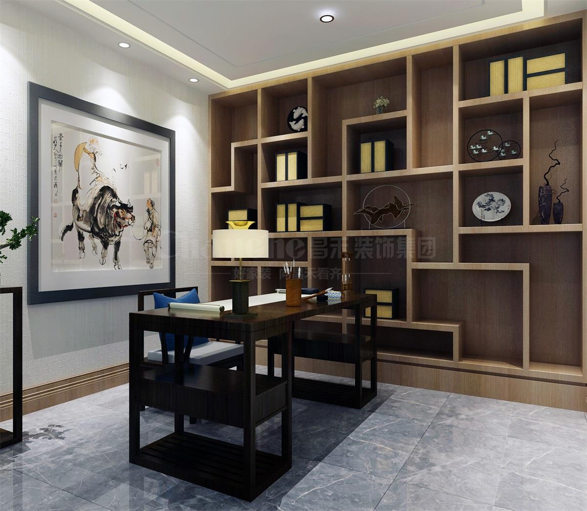 書房和接待茶室散發(fā)著淡淡的茶香，只需心境空靈，少幾分濃墨重彩，多幾分雅致清寧，并在此感悟生命的智慧。