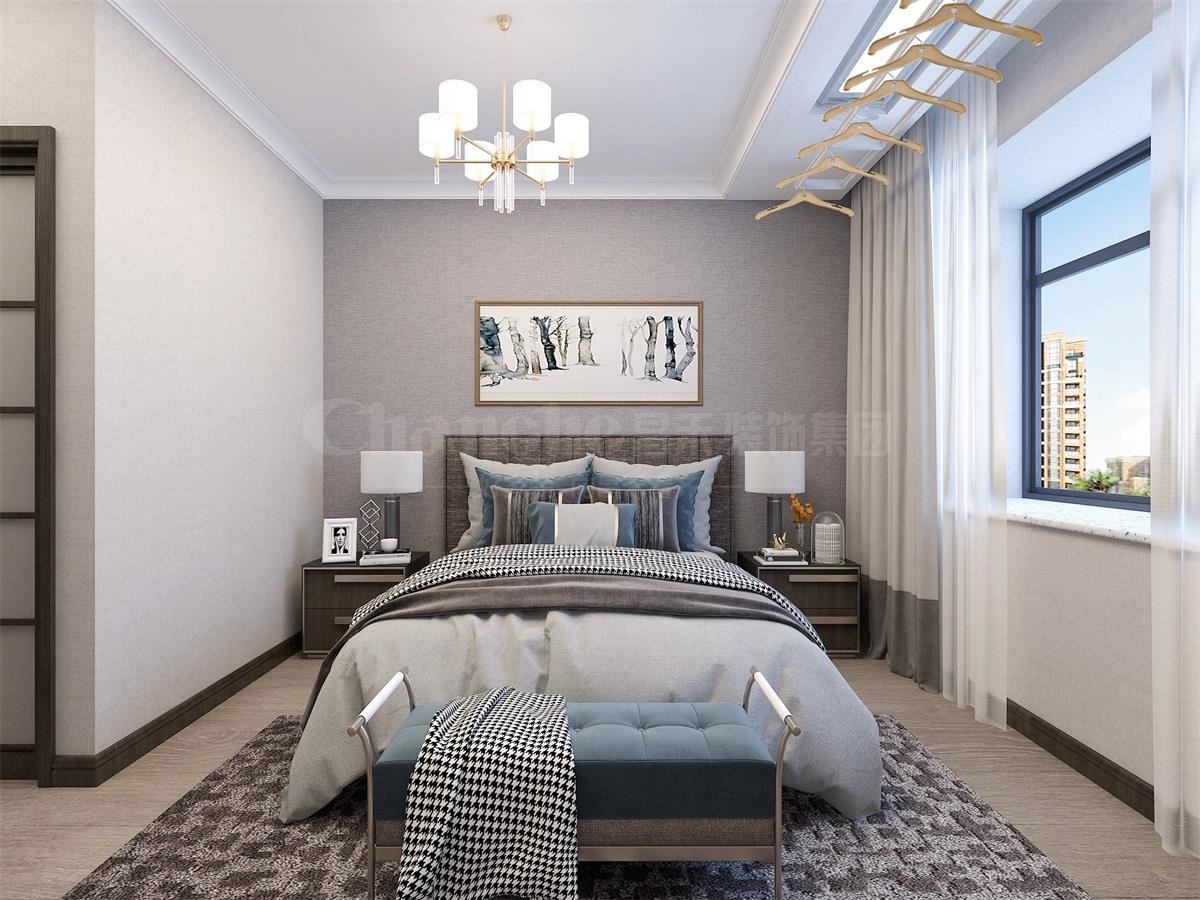 中海鉑悅公館133平米現代簡約裝修效果圖